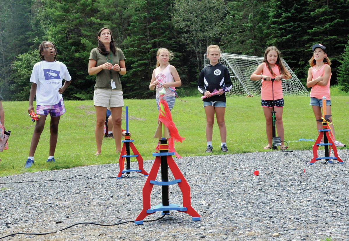 Kids Have A Blast At Waterford School Rocket Camp